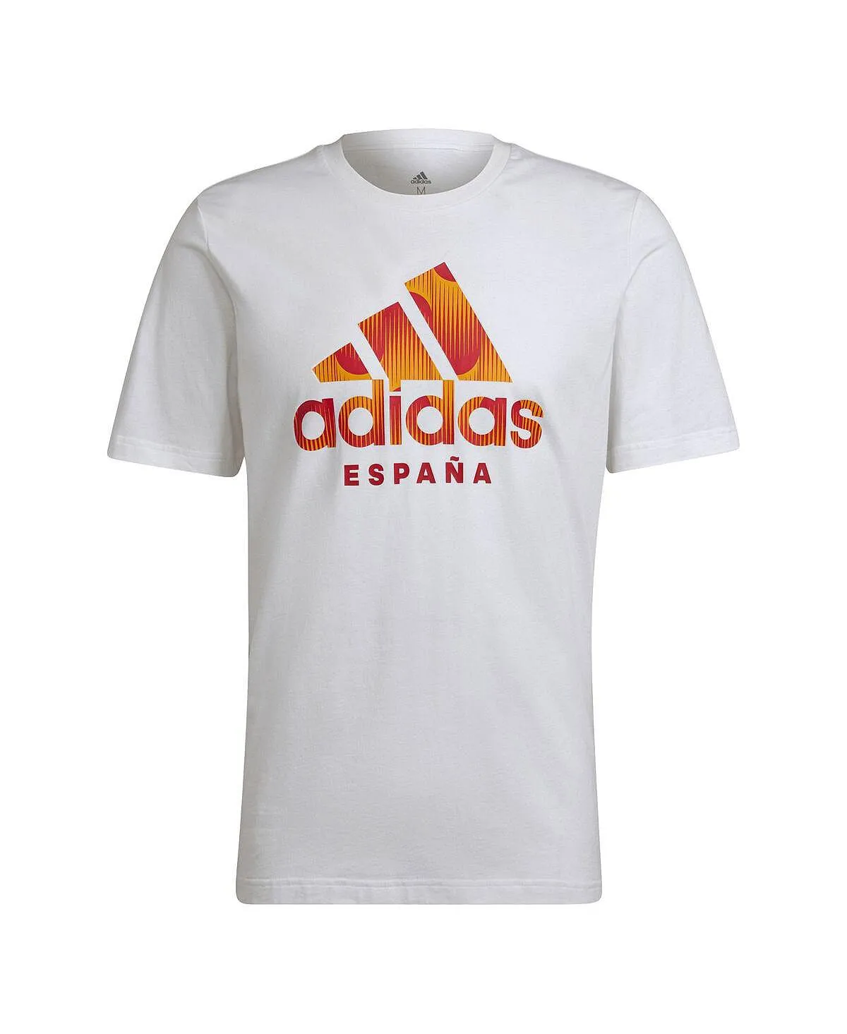 adidas Men's White DNA Team Spain T-Shirt white