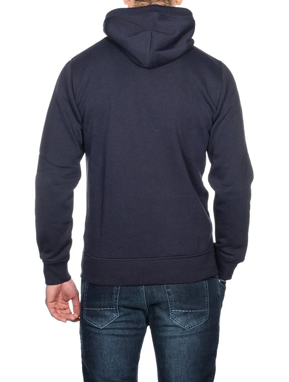 Archive Shield Hoodie Evening Blue