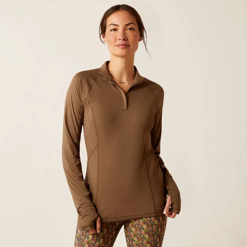 Ariat Womens Quarter-Zip Lowell Canteen