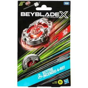 Beyblade X - Starter Pack Top and Launcher - Scythe Incendio 4-60T