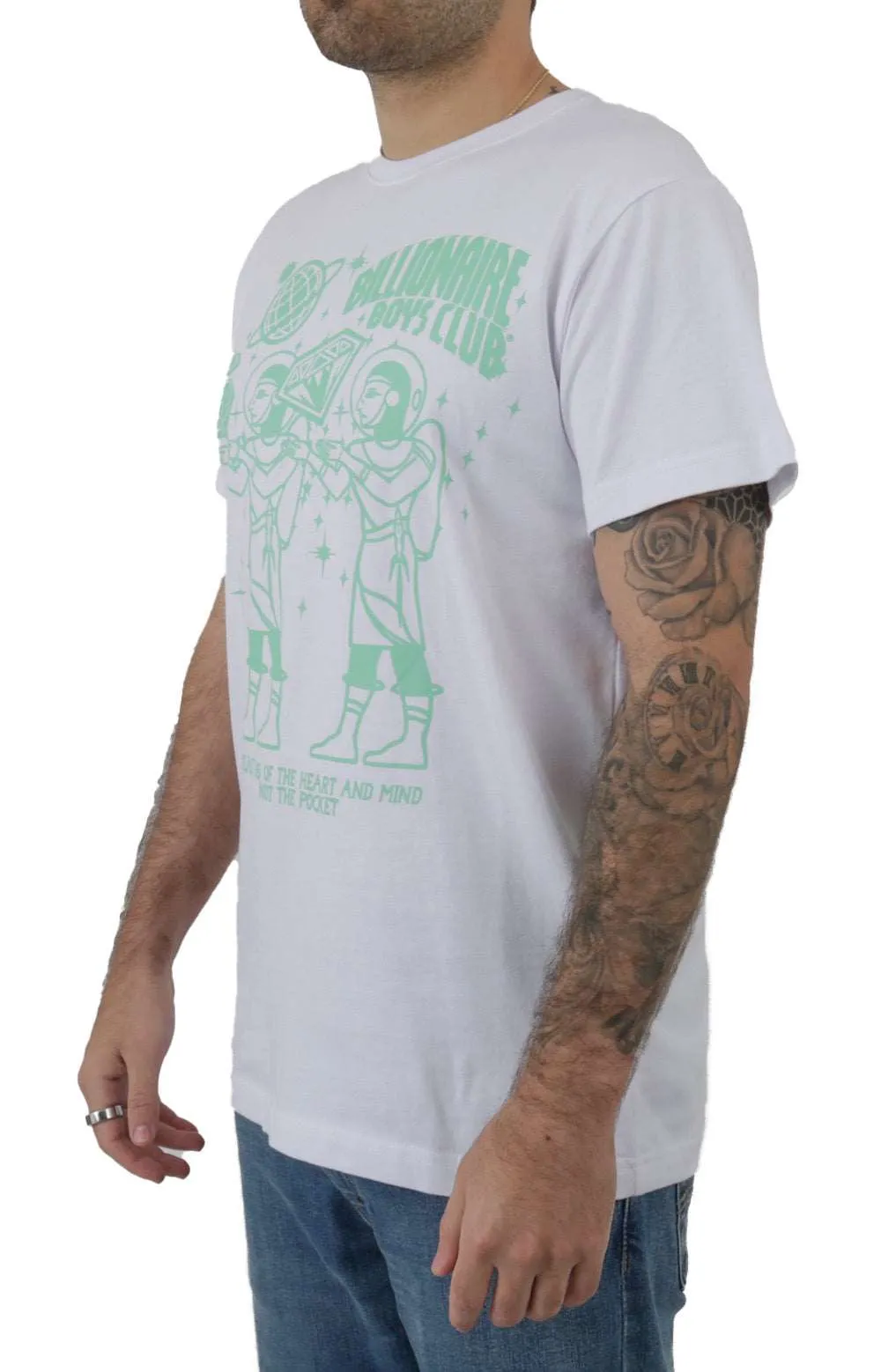 Billionaire Boys Club Explore Tee - Bleach White