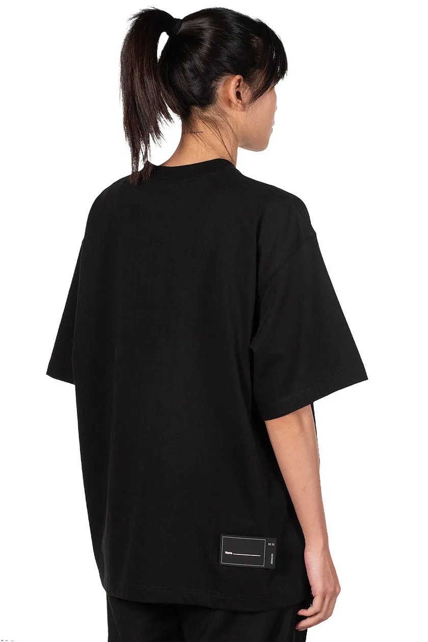 Black Logo High Neck T-shirt