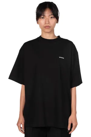 Black Logo High Neck T-shirt