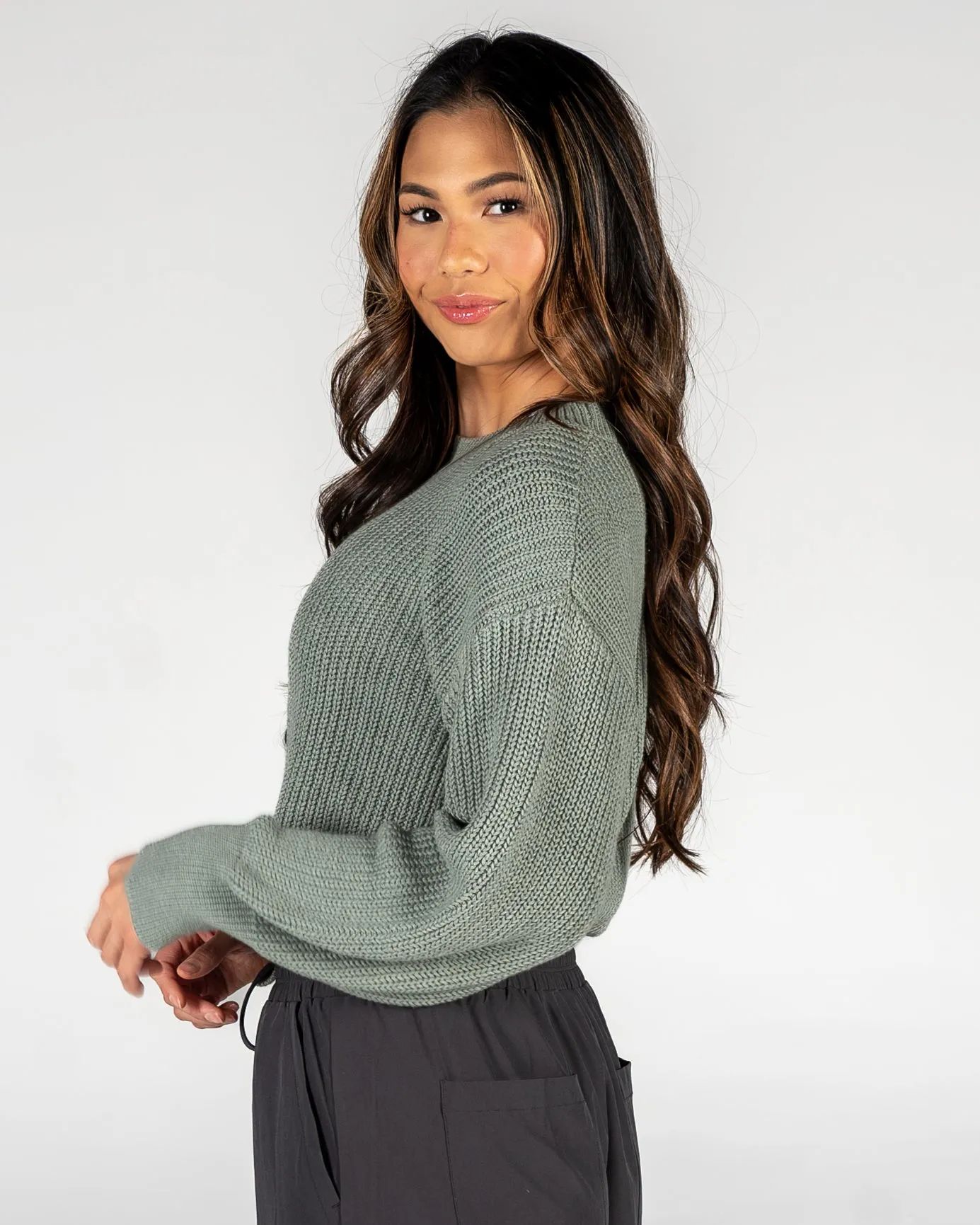 Catalina Sweater - Eucalyptus