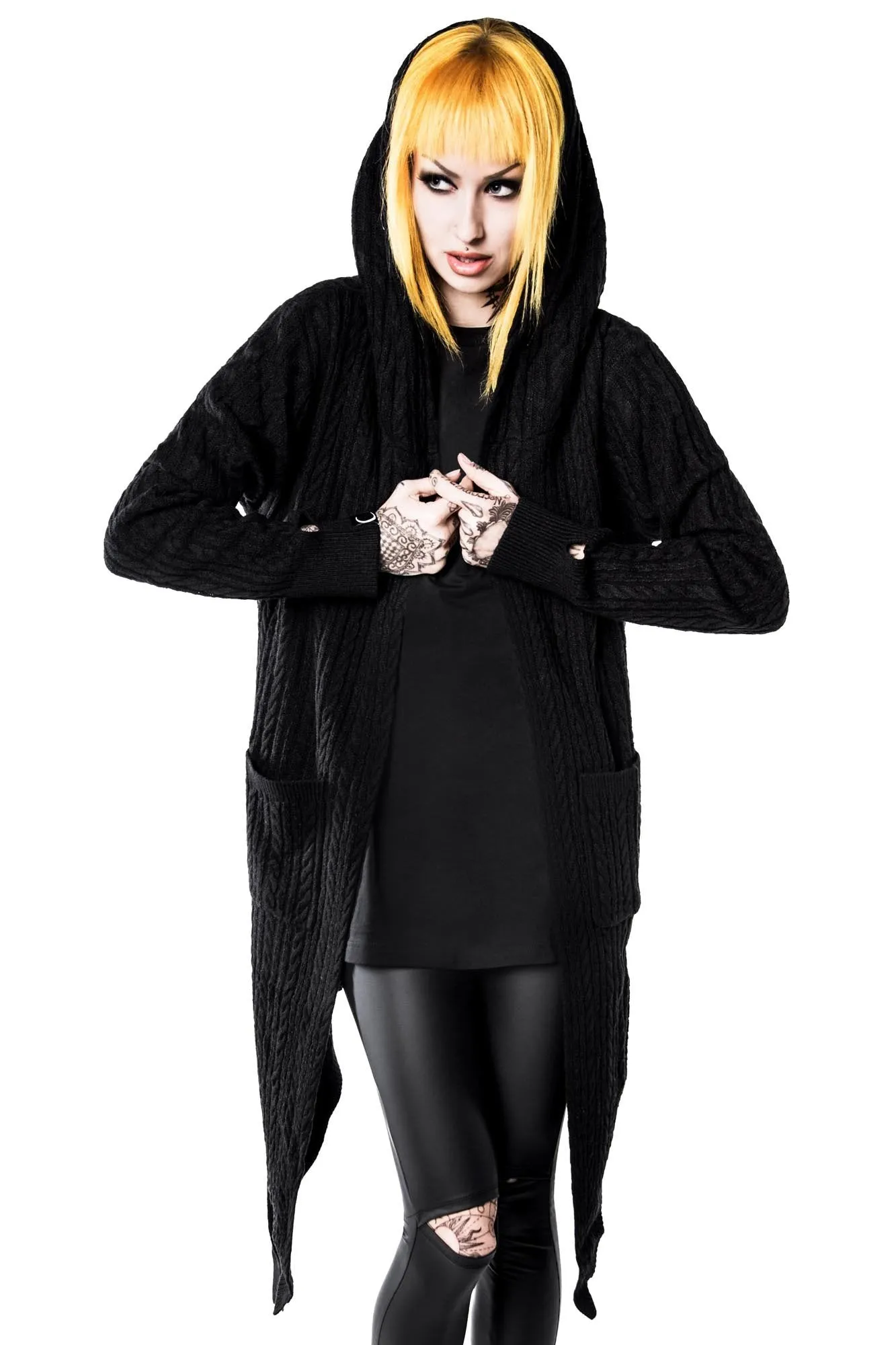 Crypt Never Die Knit Cardigan [B]