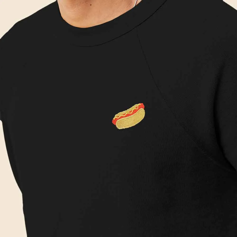 Dalix Hot Dog Crewneck Sweatshirt