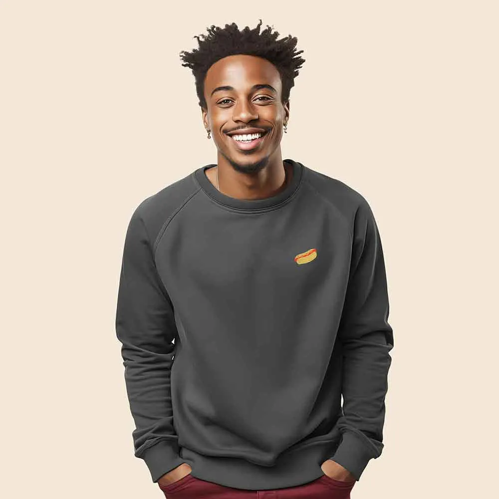 Dalix Hot Dog Crewneck Sweatshirt