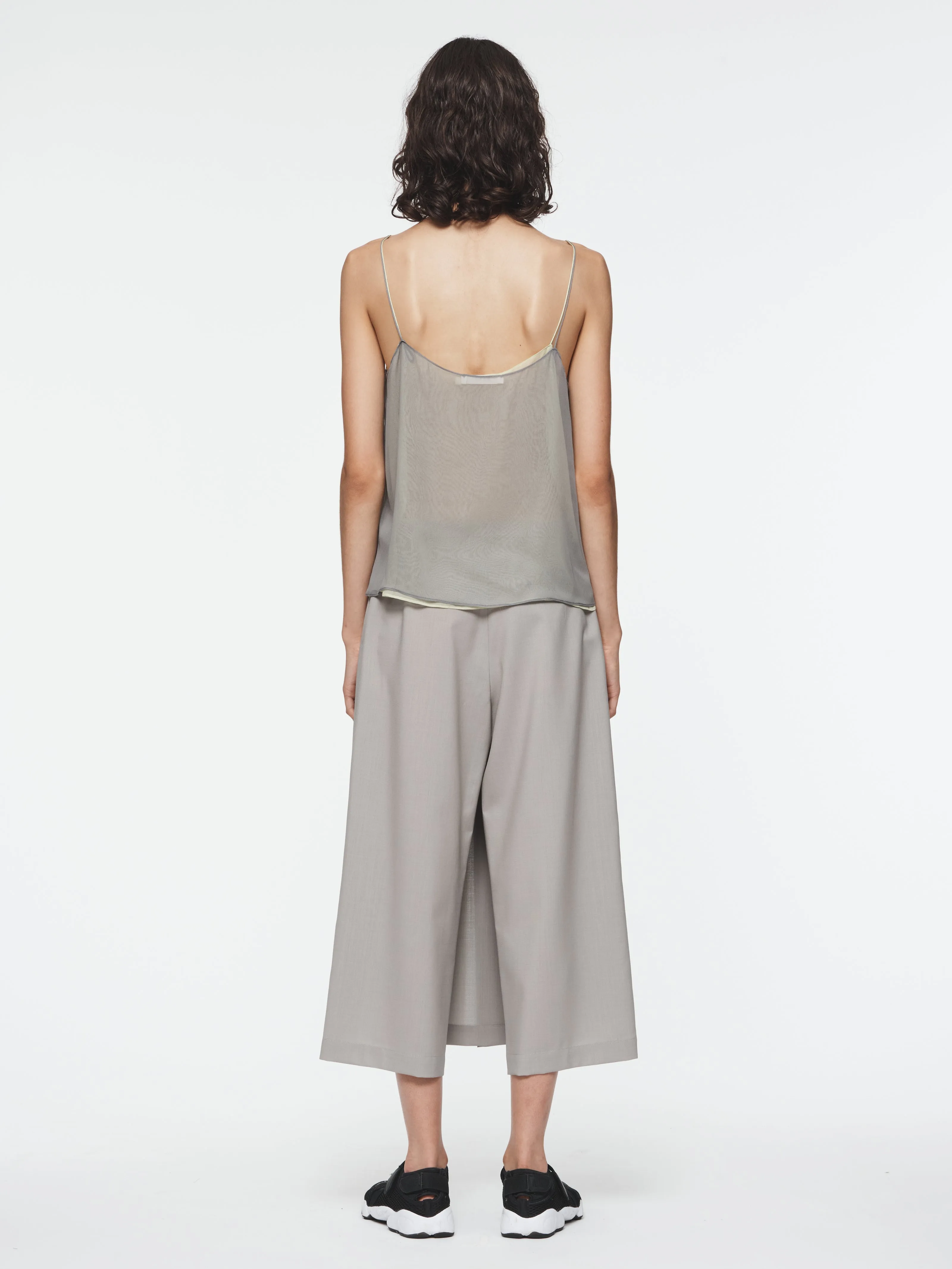 Double Layer Camisole in Limeade