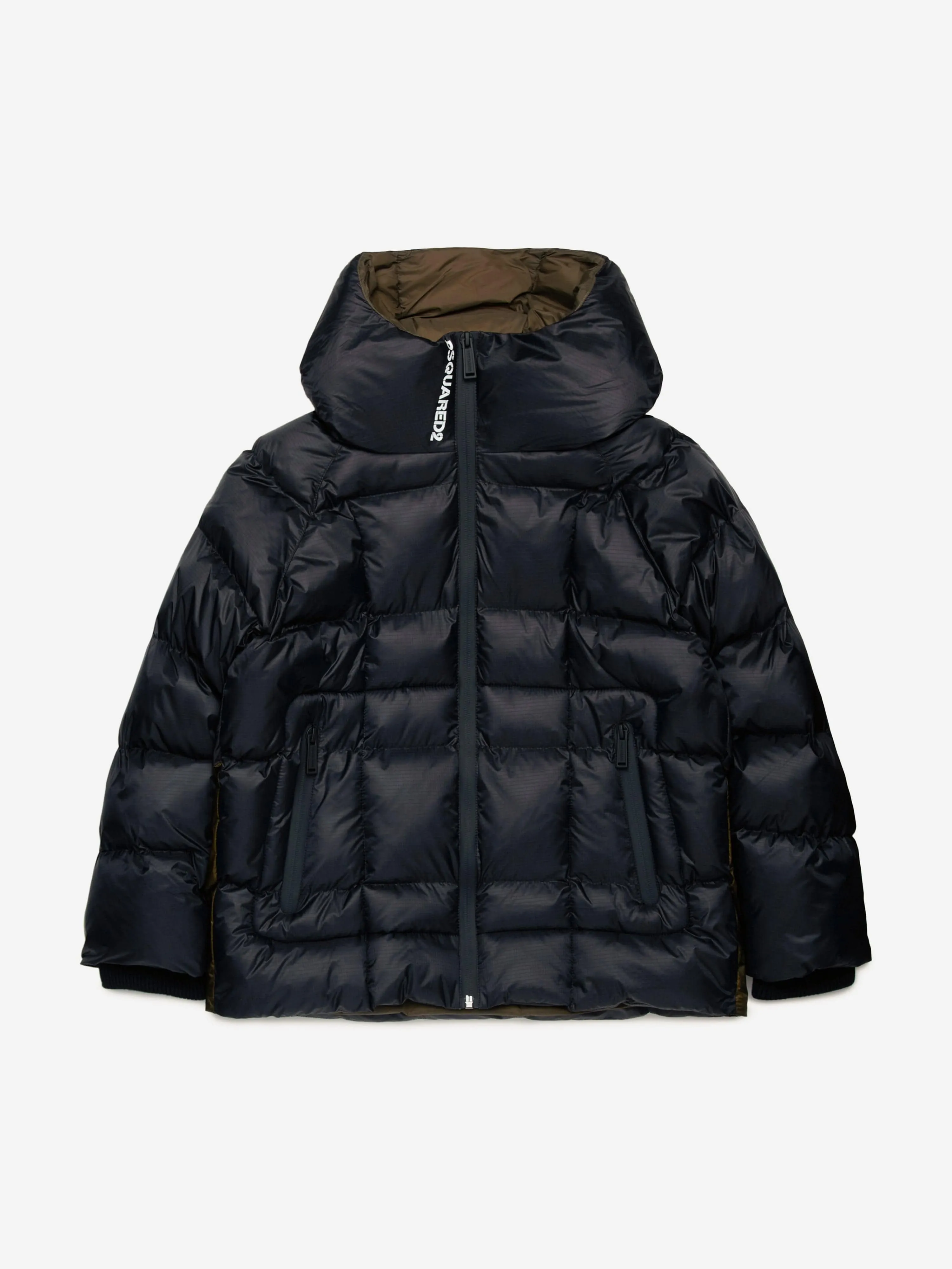 Dsquared2 Kids Puffer Jacket in Black