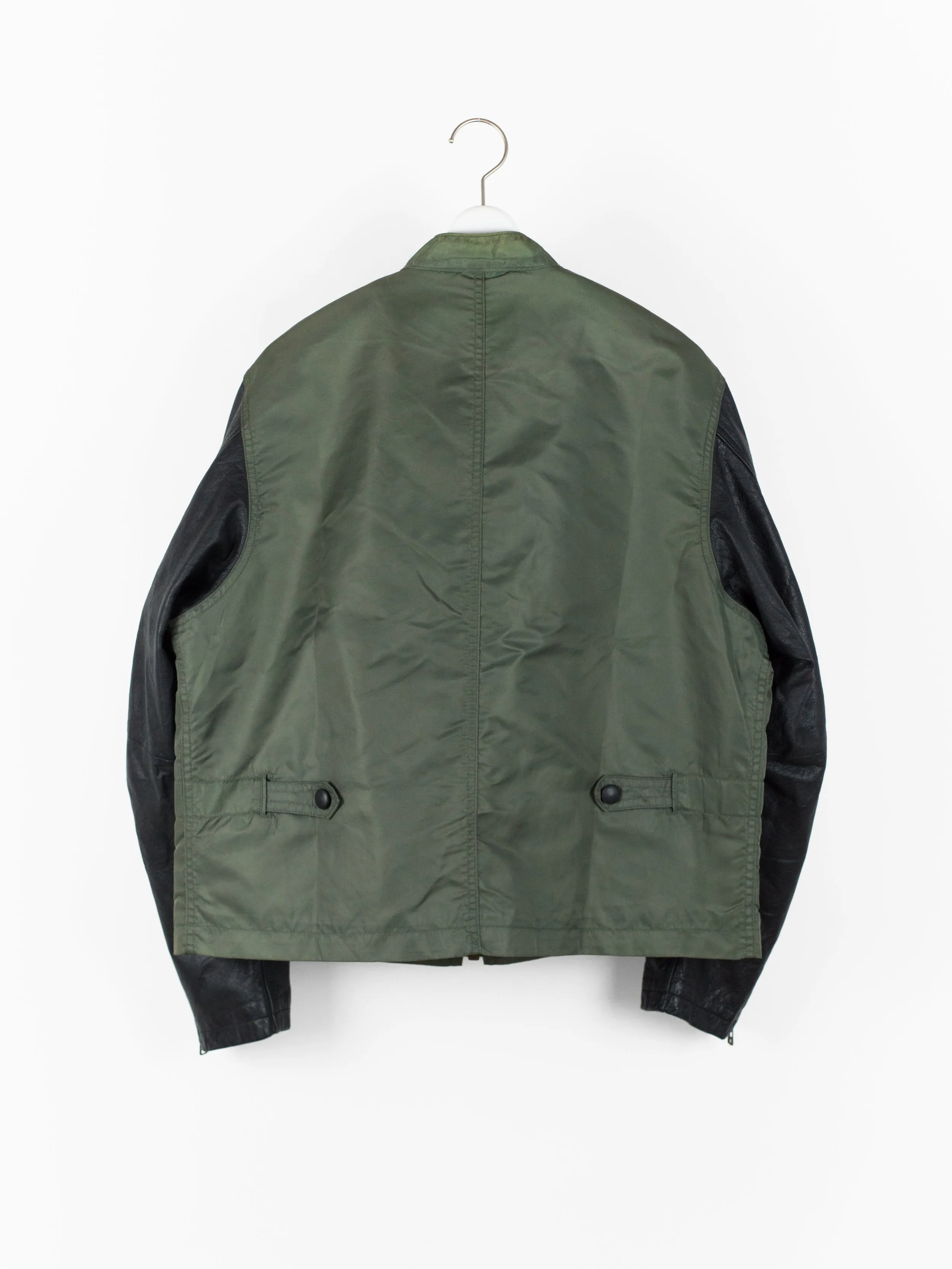 Dézert 90s Leather Sleeve Blouson