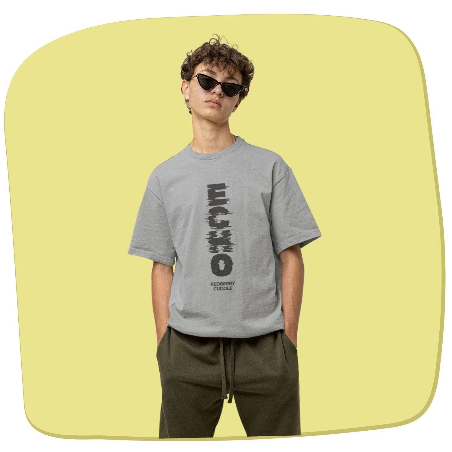 Echo - Men Oversized T-Shirt