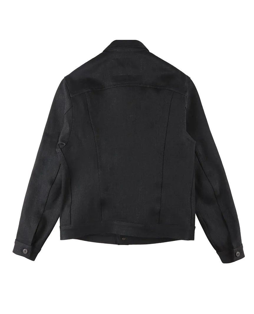 Elephant 7 El Diablo Denim Jacket Black