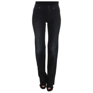 Ermanno Scervino Chic Slim Fit Bootcut Denim Jeans