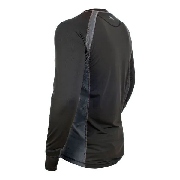 Explore Mens Base Layer Top - Black