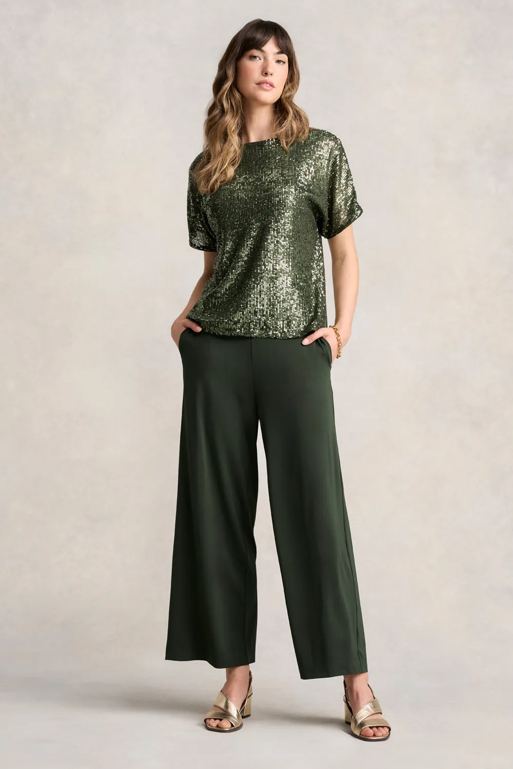 High Twist Palazzo Pant