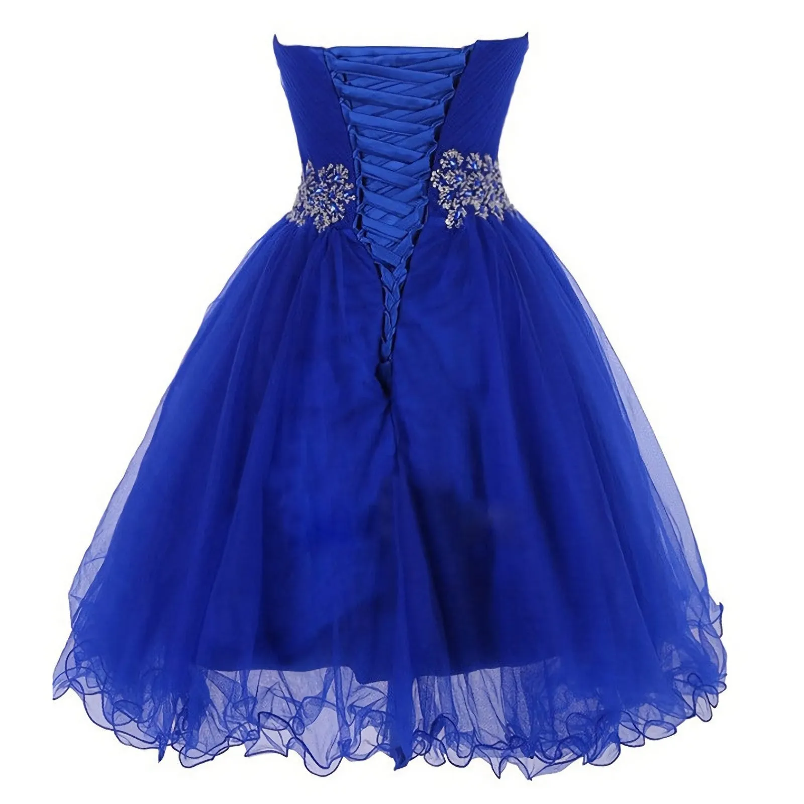 Homecoing Short Homecoing Sweetheart Royal Blue Homecoing Beading Homecoing Royal Blue Prom Dresses