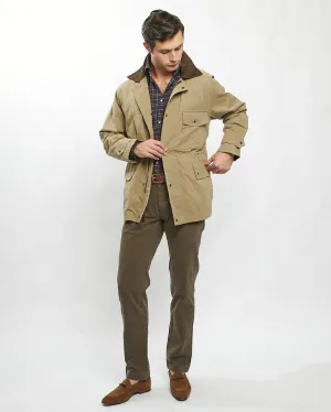 JR Field Coat in British Taupe Canvas