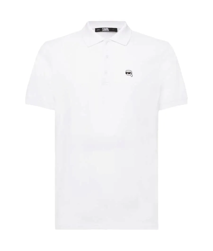 Karl Lagerfeld Men's Polo White T-shirt