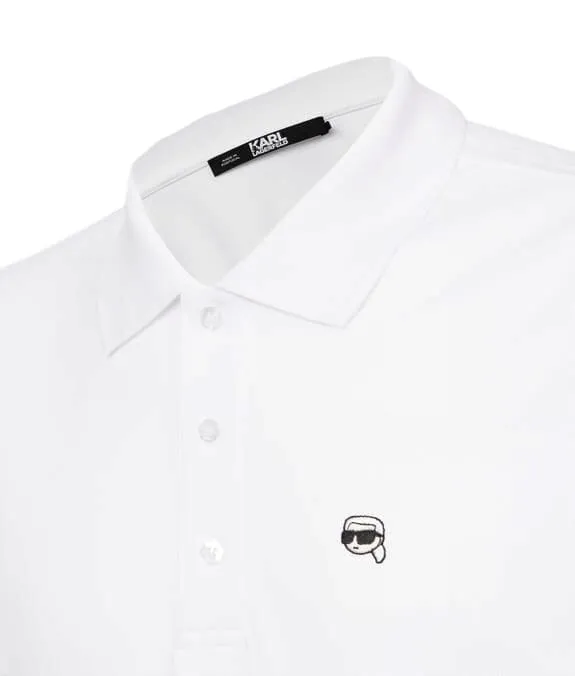 Karl Lagerfeld Men's Polo White T-shirt