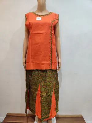 Lady’s Slipper Kurti with skirt