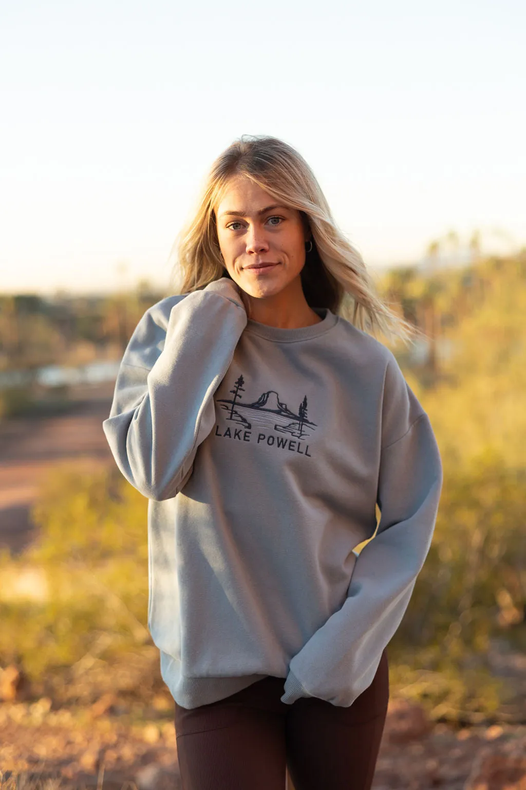 Lake Powell Pullover-Blue