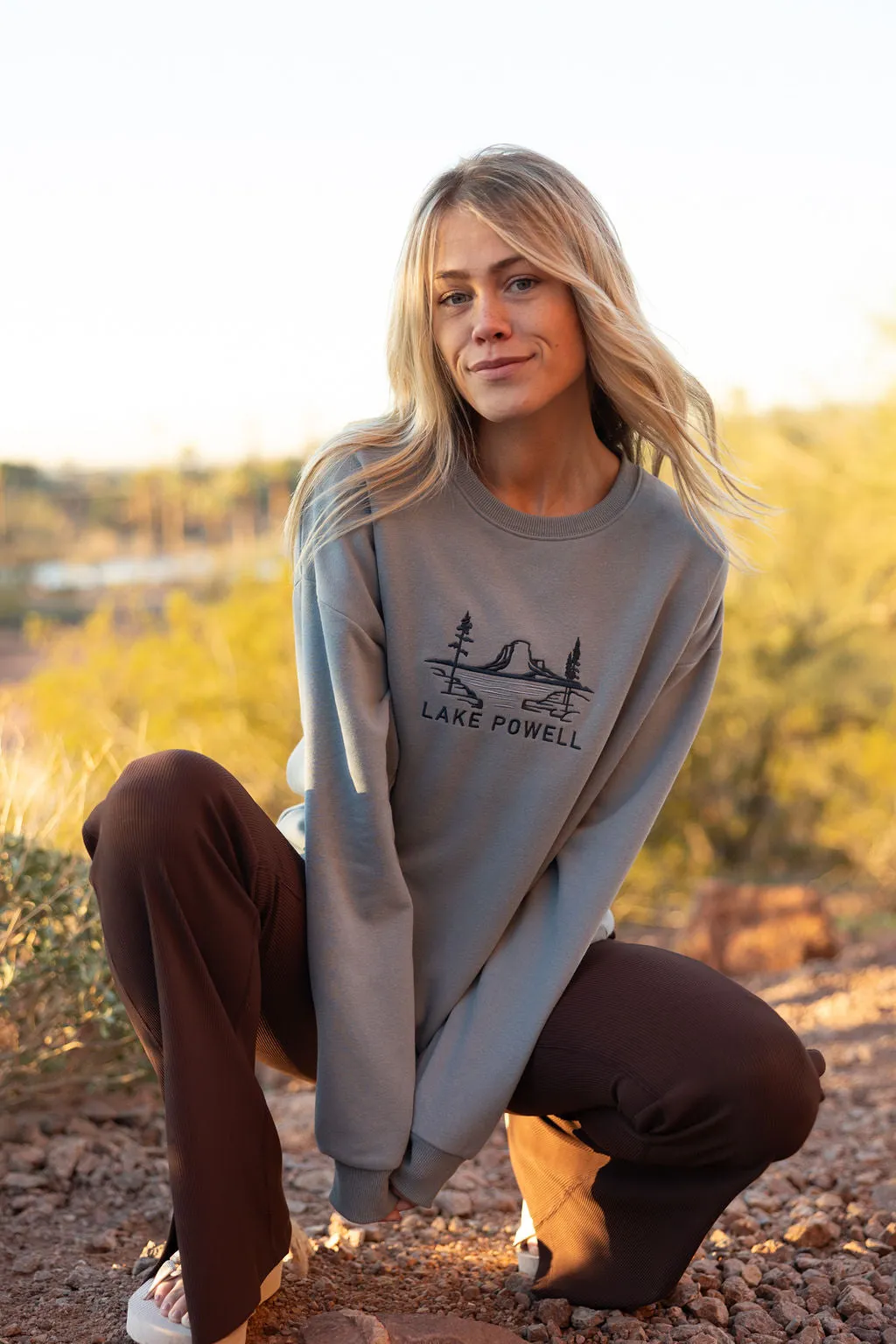 Lake Powell Pullover-Blue