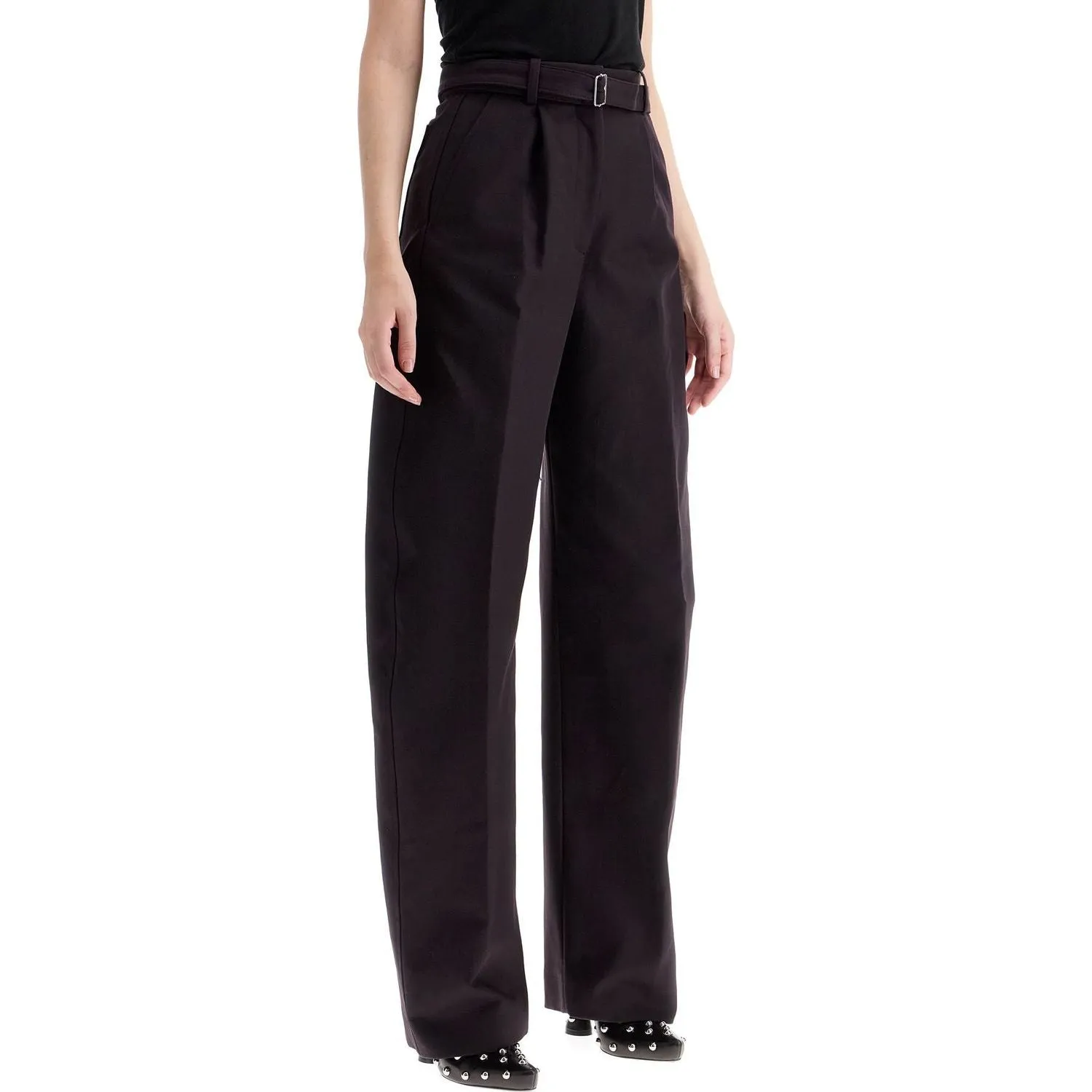 Lanvin balloon canvas pants for a