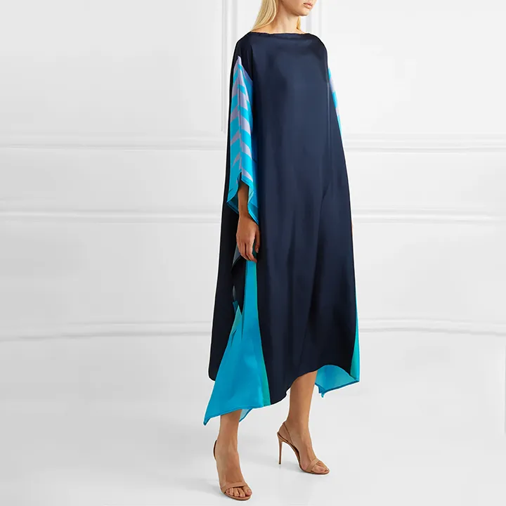 Marine Mystique Luxe Kaftan				 			 				 				 				 				 		Marine Mystique Luxe Kaftan KAF0065