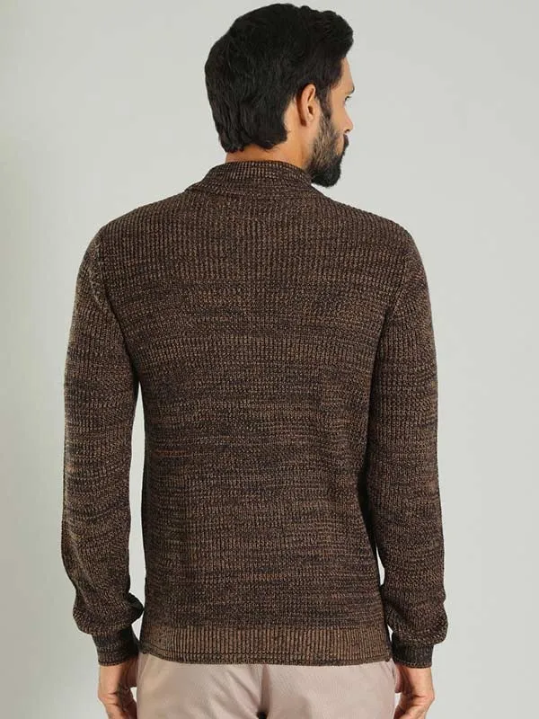 Men Solid Full Sleeve Turtle Neck Sweater