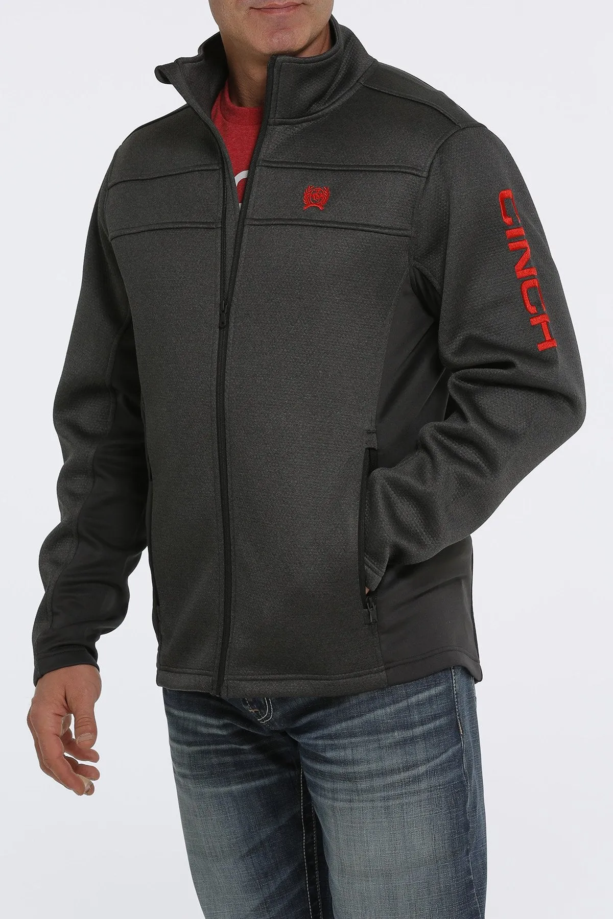 Men's Cinch Bonded Lightweight Jacket in Charcoal - MWJ1570001 - FINAL SALE