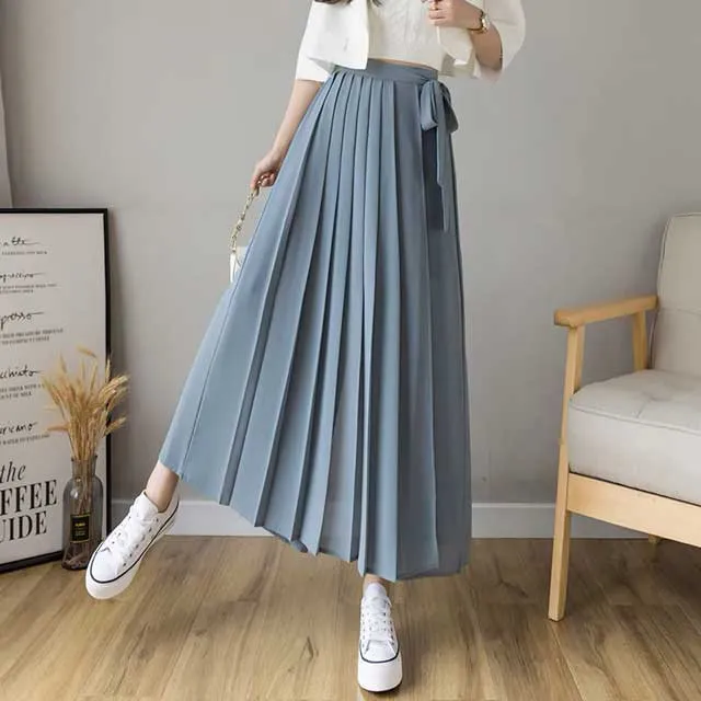 Modern Blue Hakama Pants