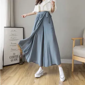 Modern Blue Hakama Pants