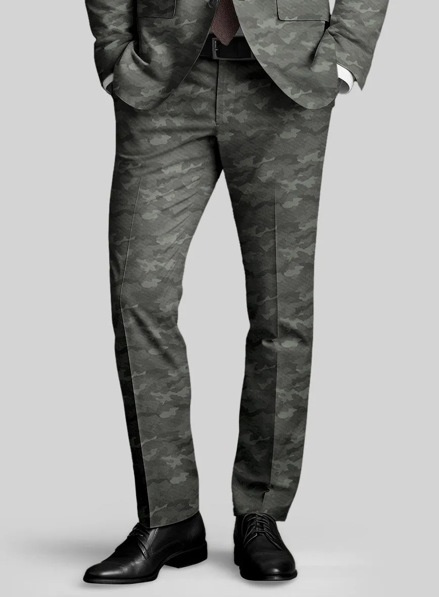 Modern Gray Camo Pants