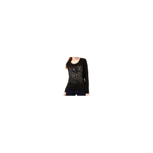 Montana Blu Black Cotton Women Top