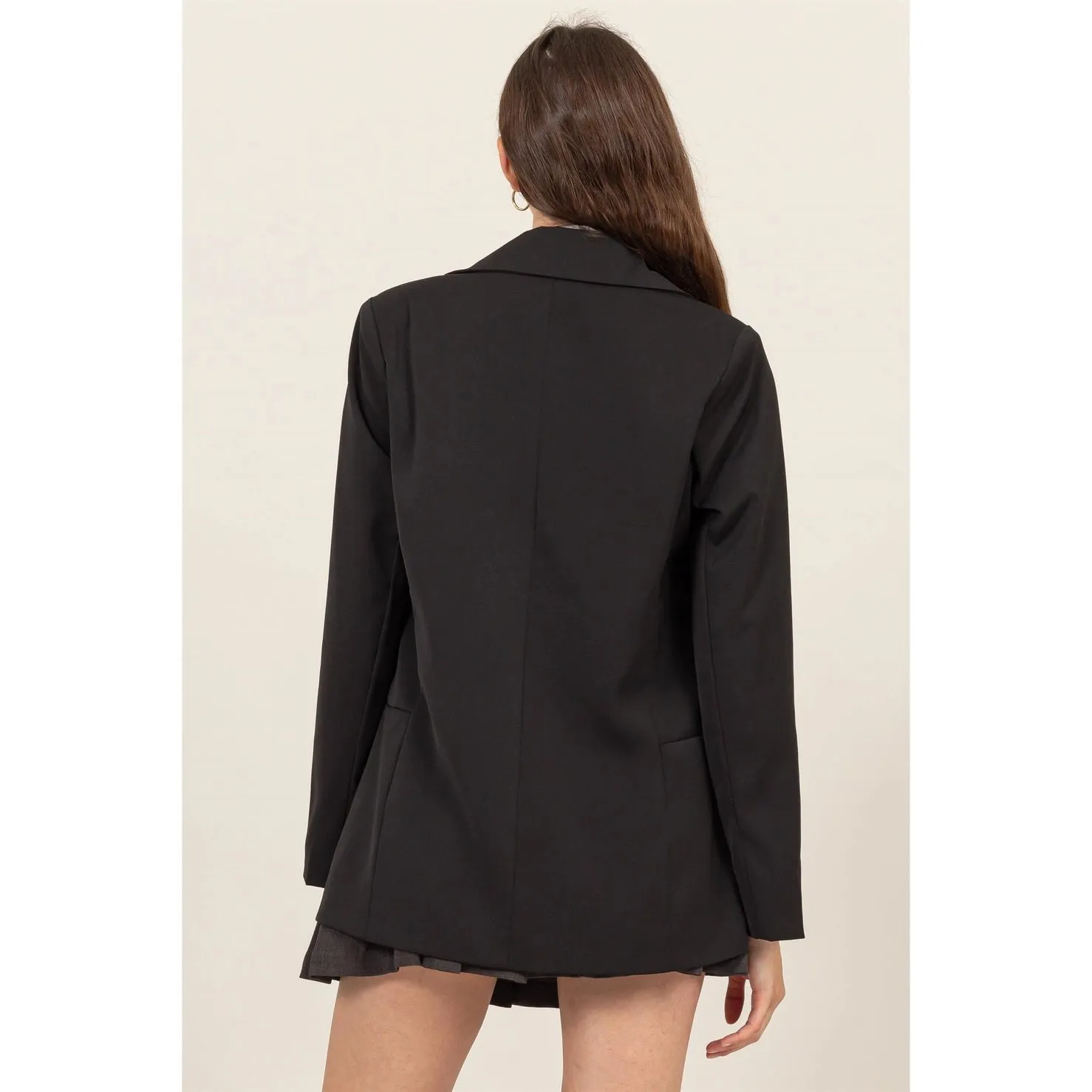 Open Front Blazer