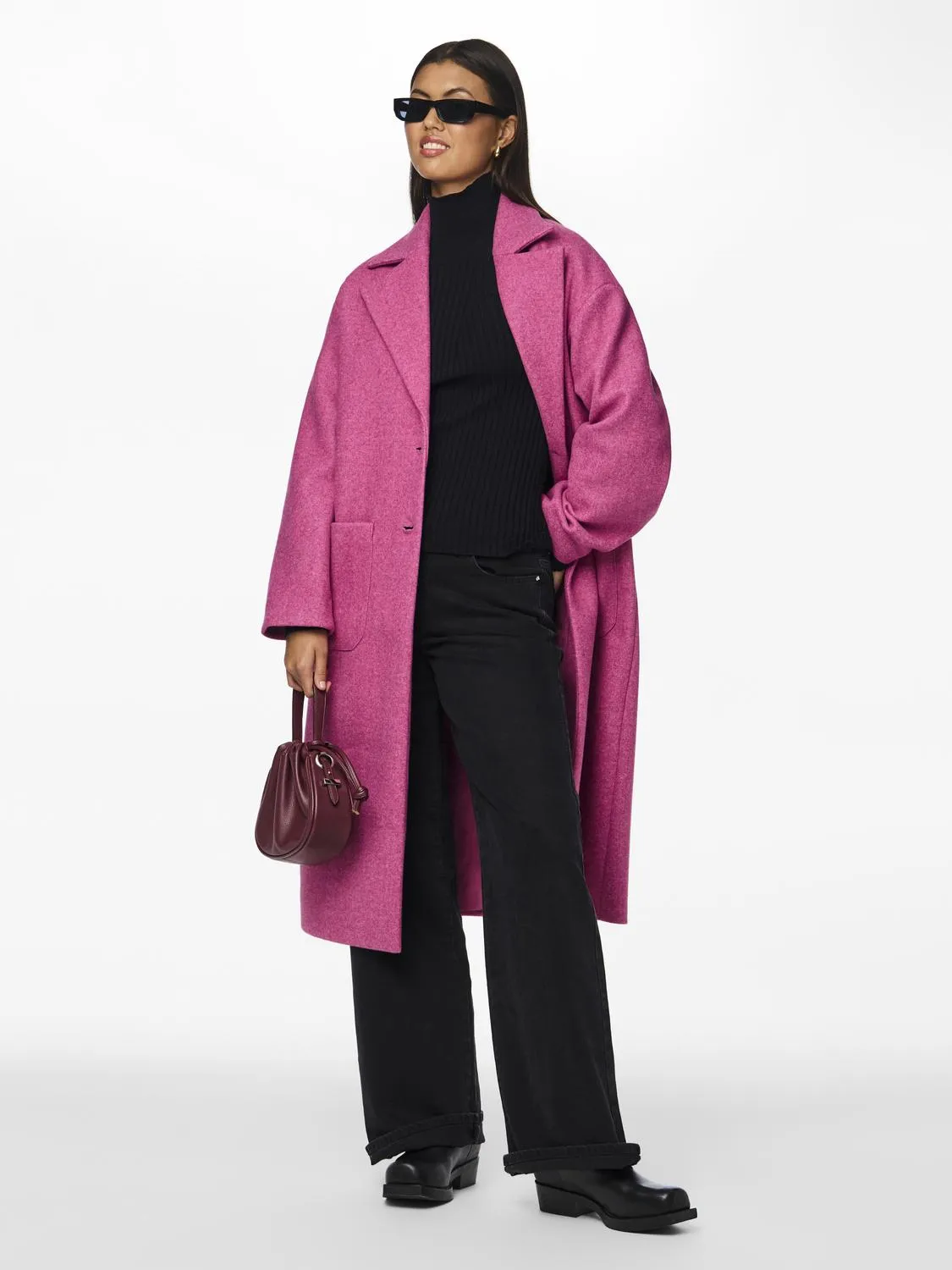 PCJILI Coat - Festival Fuchsia