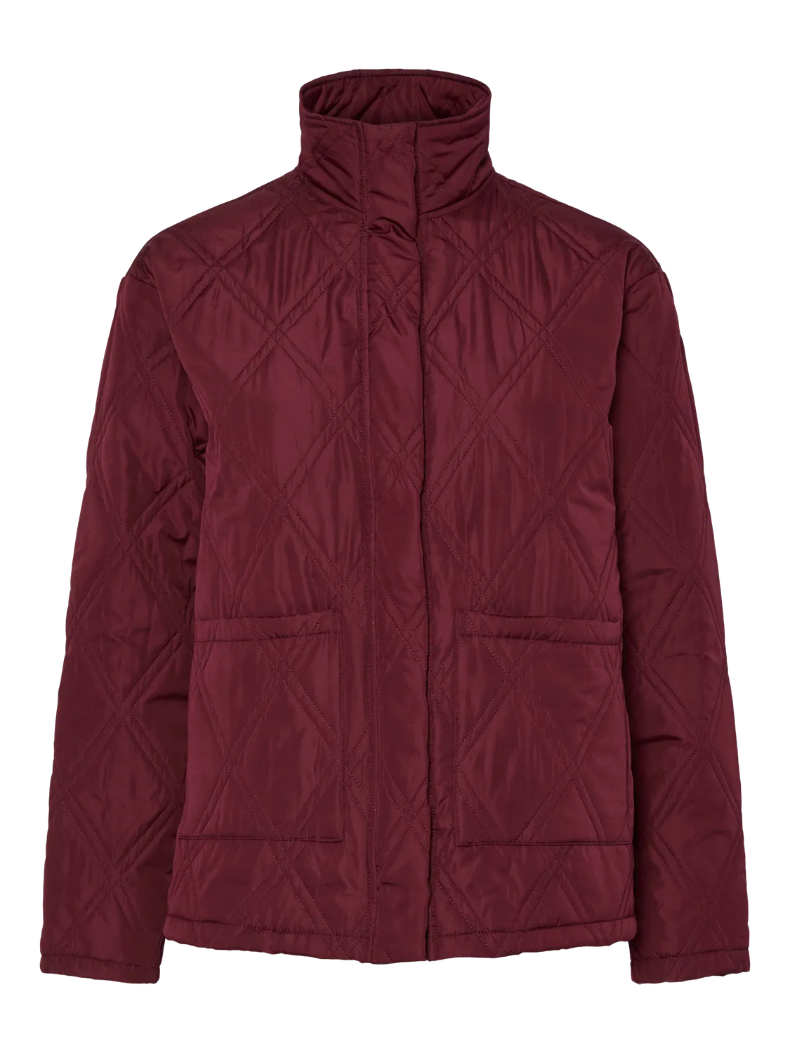 PCMISTA Quilted Jacket - Tawny Port