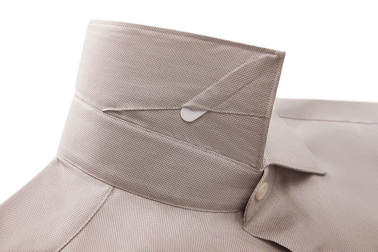 Premium Cotton Silk 2 Tone Shirt