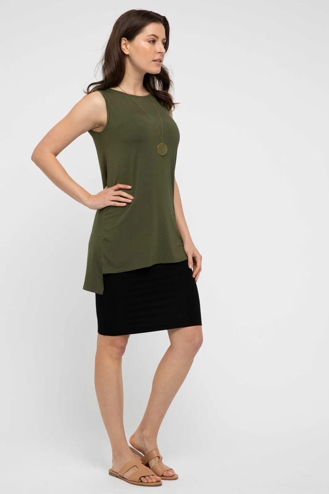 Rachelle Top - Dark Olive