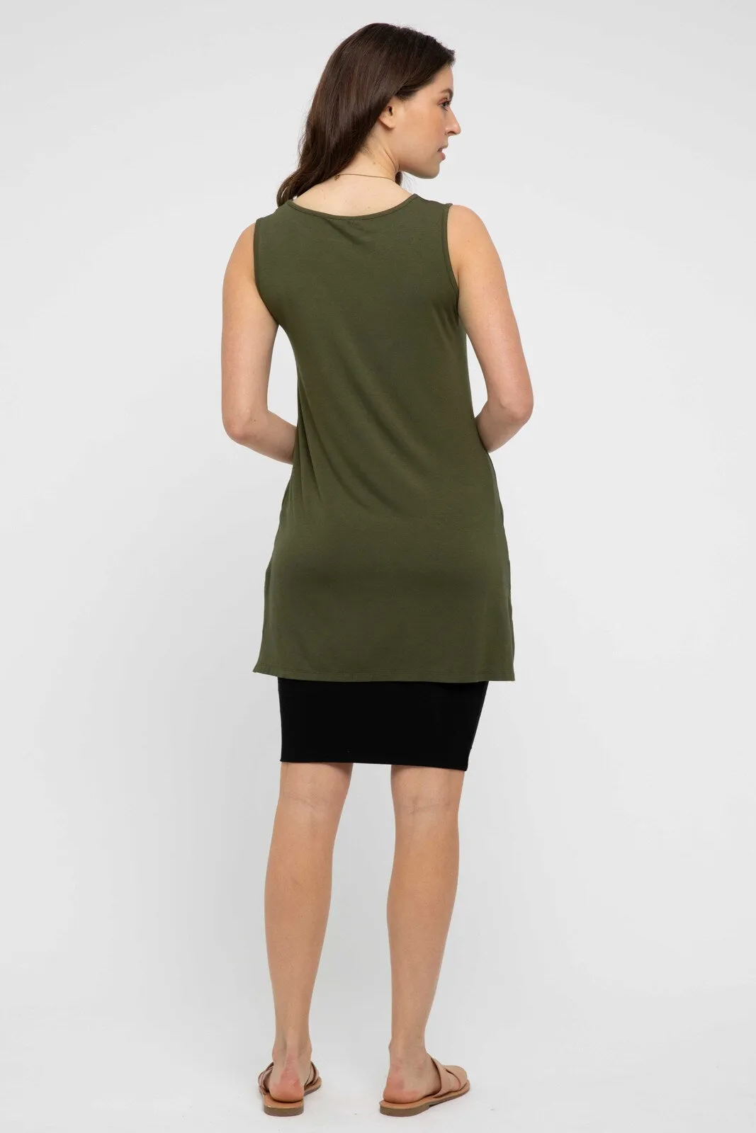 Rachelle Top - Dark Olive