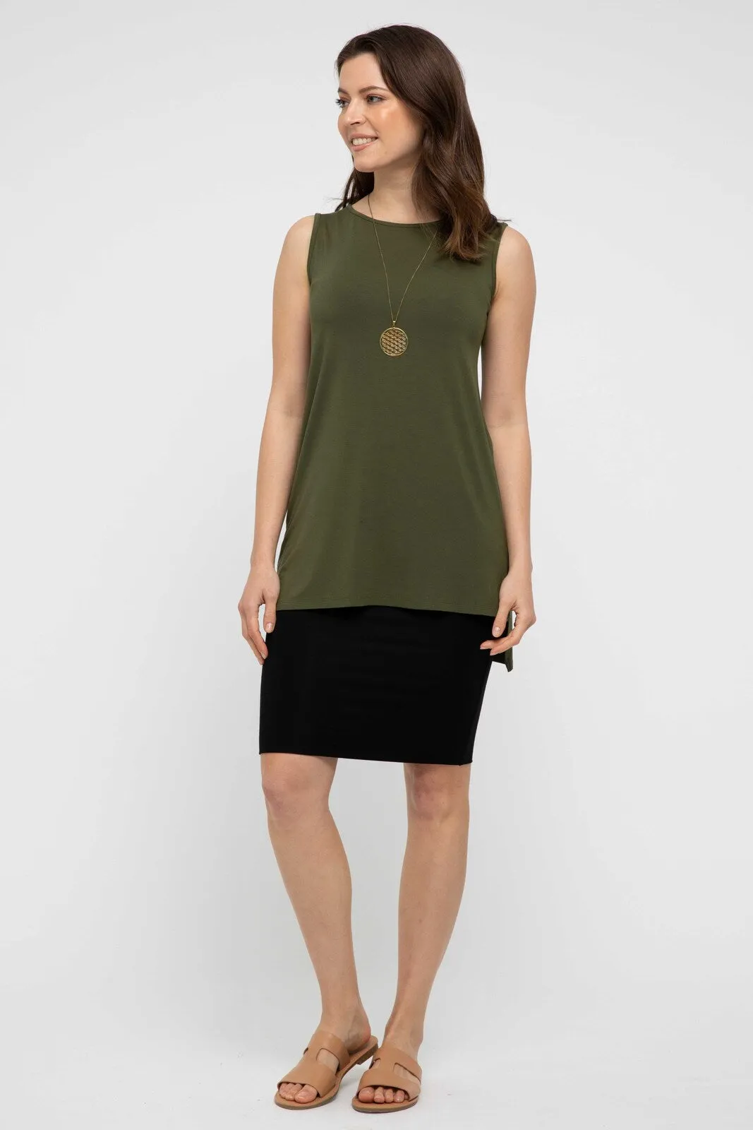 Rachelle Top - Dark Olive