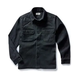 Shop Shirt | Coal Chipped Canvas