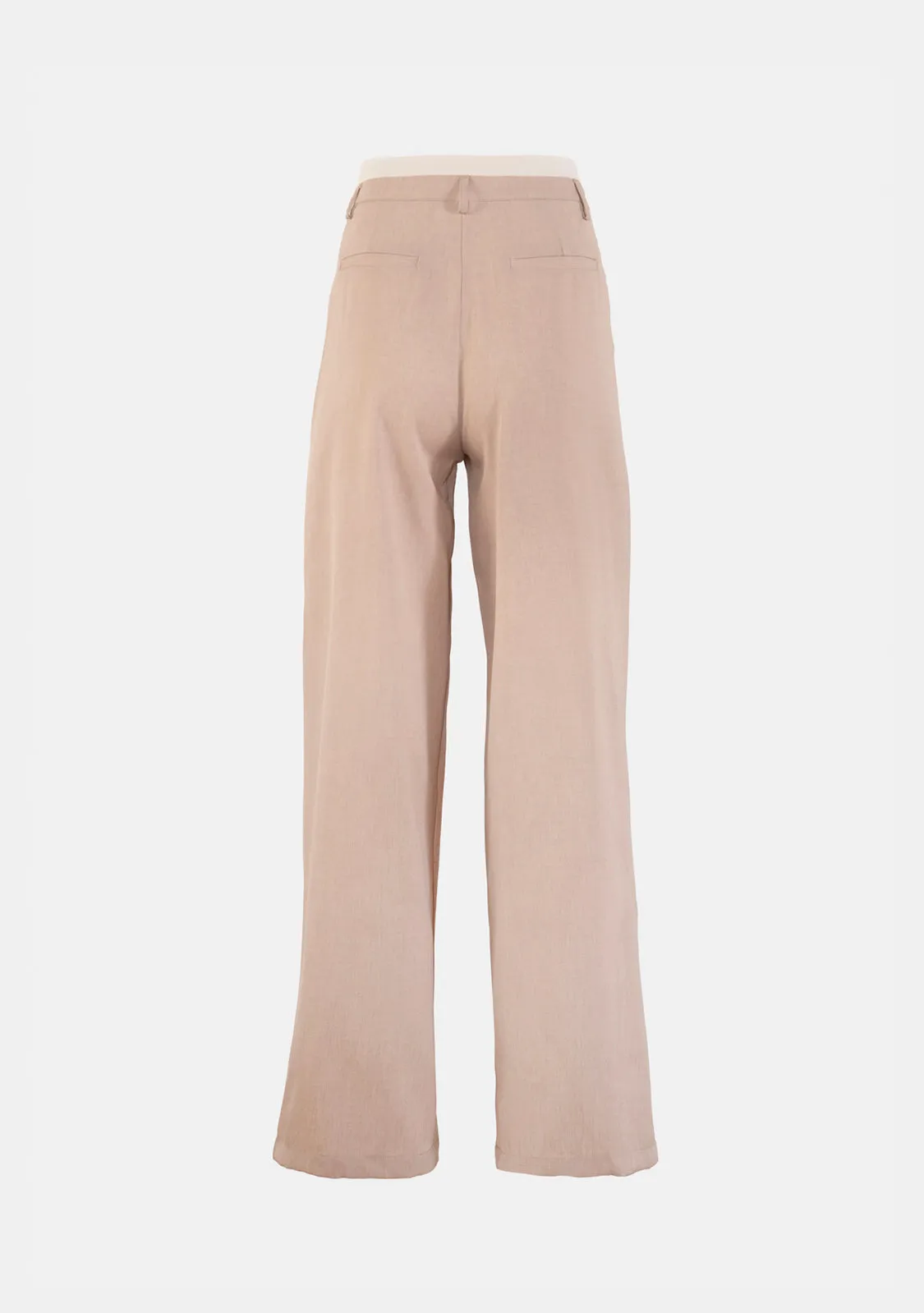 Solid Tailored Pants