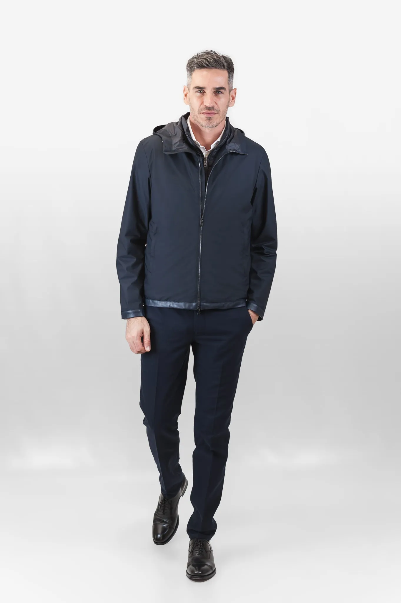 Variste Techno Wool Lam K-Way (dark blue)