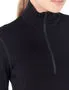 W 260 Tech LS Half Zip Black